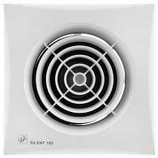Вентилятор вытяжной Soler&Palau Silent-100 CMZ со шнурком, 100 мм