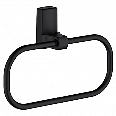 Полотенцедержатель кольцо Ledeme L303B L30304B, черный