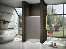 Душевая дверь Good Door Latte WTW-130-G-WE, 130 см, грейп