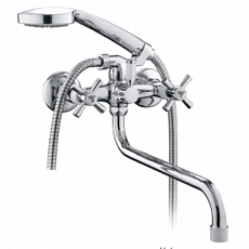Смеситель для ванны Frud R118 R22118-7, длинный излив