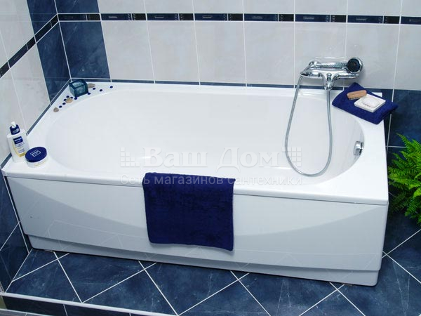 Ванна акриловая Vagnerplast Kasandra 170x70 см, прямоугольная