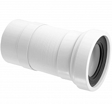 Фановая труба McAlpine WC-F20P раздвижная (L200-330мм)