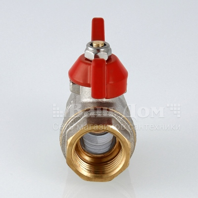Кран шаровый Valtec VT.217.N.04, 1/2" бабочка г/г
