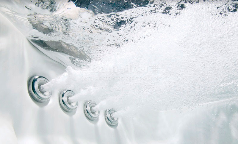 Гидромассаж Aquatek Леда 6 форсунок, пневмо, стандарт 4 фото