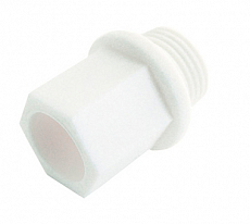 Заглушка резьбовая ПП 3/4" Kalde, белый