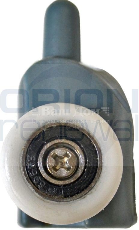 Ролики для душевых кабин Orion 0101015, 1-колесн с кнопкой, d 23 мм 1 фото
