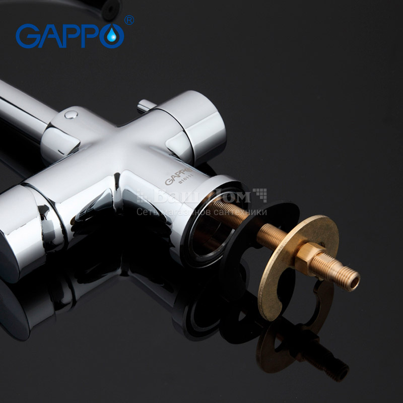 Смеситель Gappo G1052-8 для кухни, доп. выход для фильтра 4 фото