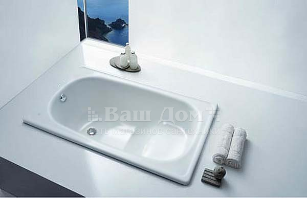 Ванна стальная BLB Europa mini B05E сидячая 105х70 см 2,3 мм