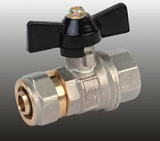 Кран шаровый Frap FR401 обжимной вн. 20х3/4"