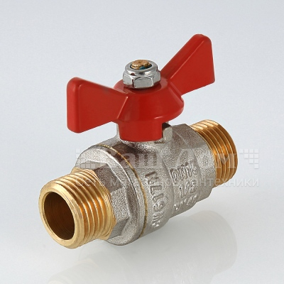 Кран шаровый Valtec VT.219.N.04, 1/2" бабочка ш/ш