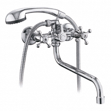 Смеситель для ванны Frud R108 R22108, длинный излив