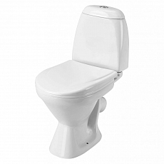 Унитаз-компакт Santek Римини 1.WH30.2.130, 2 режима, косой выпуск