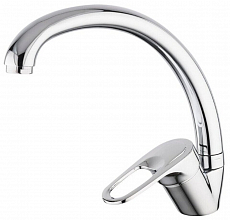 Смеситель для кухни Frud R104 R41104 высокий излив