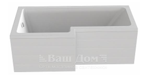 Ванна акриловая BAS Эсте 170х85 см, левая