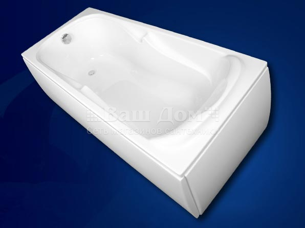 Ванна акриловая Vagnerplast Charitka 170x75 см, прямоугольная