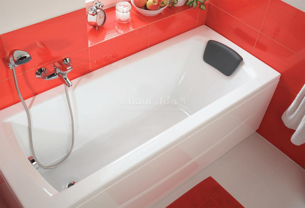 Ванна акриловая Santek Монако XL 160х75 см, прямоугольная 3 фото