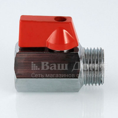 Кран шаровый Valtec VT.331.N.04, 1/2" MINI г/ш