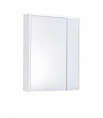 Шкаф-зеркало Roca Ronda ZRU9303008, бетон/белый 70 см.