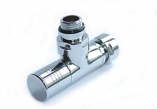 Вентиль Luxon 47-01 угловой для полотенцесушителя г/ш 3/4"х1/2" (пара)