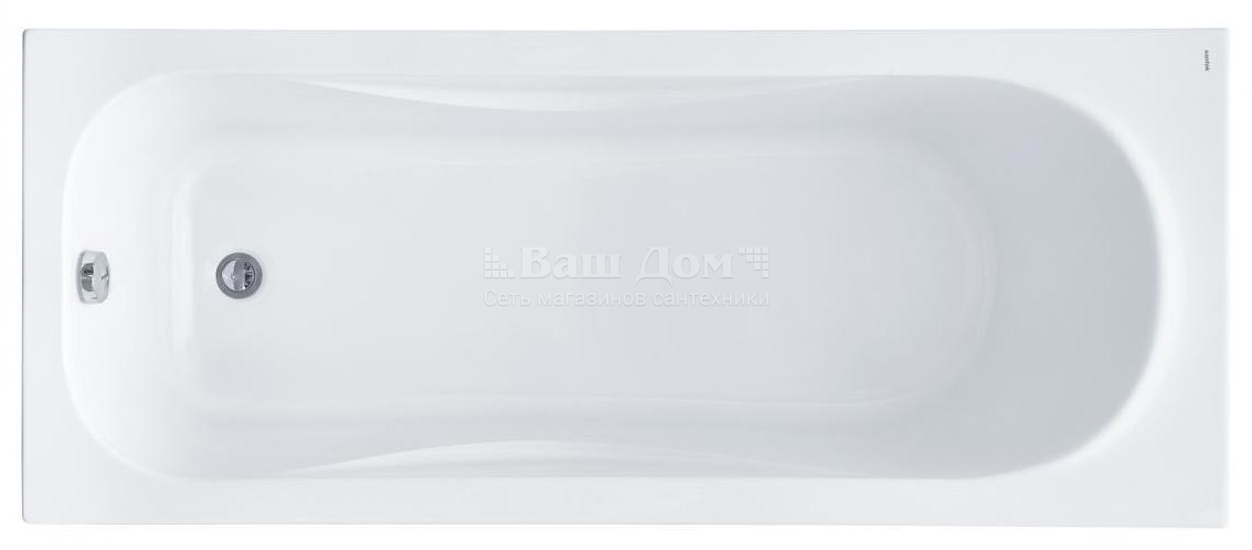 Ванна акриловая Santek Тенерифе 160х70 см, прямоугольная 1 фото