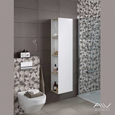 Пенал Alavann Univers 40 с открытой нишей 400*300*1650 мм, эмаль