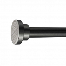 Карниз для ванной Sanaks 10014 прямой, 130-240 см, графит