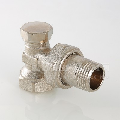 Клапан настроечный угловой Valtec VT.019.N.05, 3/4"