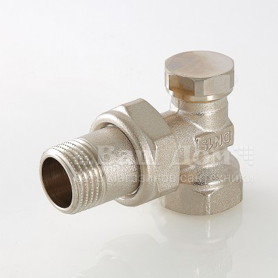 Клапан настроечный угловой Valtec VT.019.N.05, 3/4"