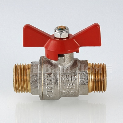 Кран шаровый Valtec VT.219.N.04, 1/2" бабочка ш/ш