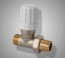 Кран для радиатора Frap FR407 прямой 1/2" ш/ш