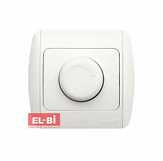 Выключатель EL-BI Zirve 501-21-212 реостатного типа 800 Вт, белый