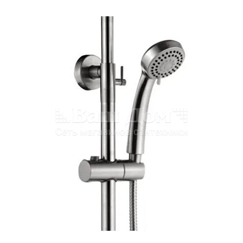 Душевая система Ledeme H703 L72403-1 округлая, нерж. сталь