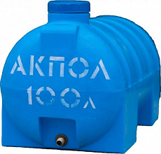 Емкость горизонтальная цилиндрическая 100 л Акпол