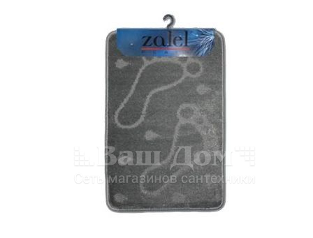 Коврик для ванной Zalel 60*100 серый