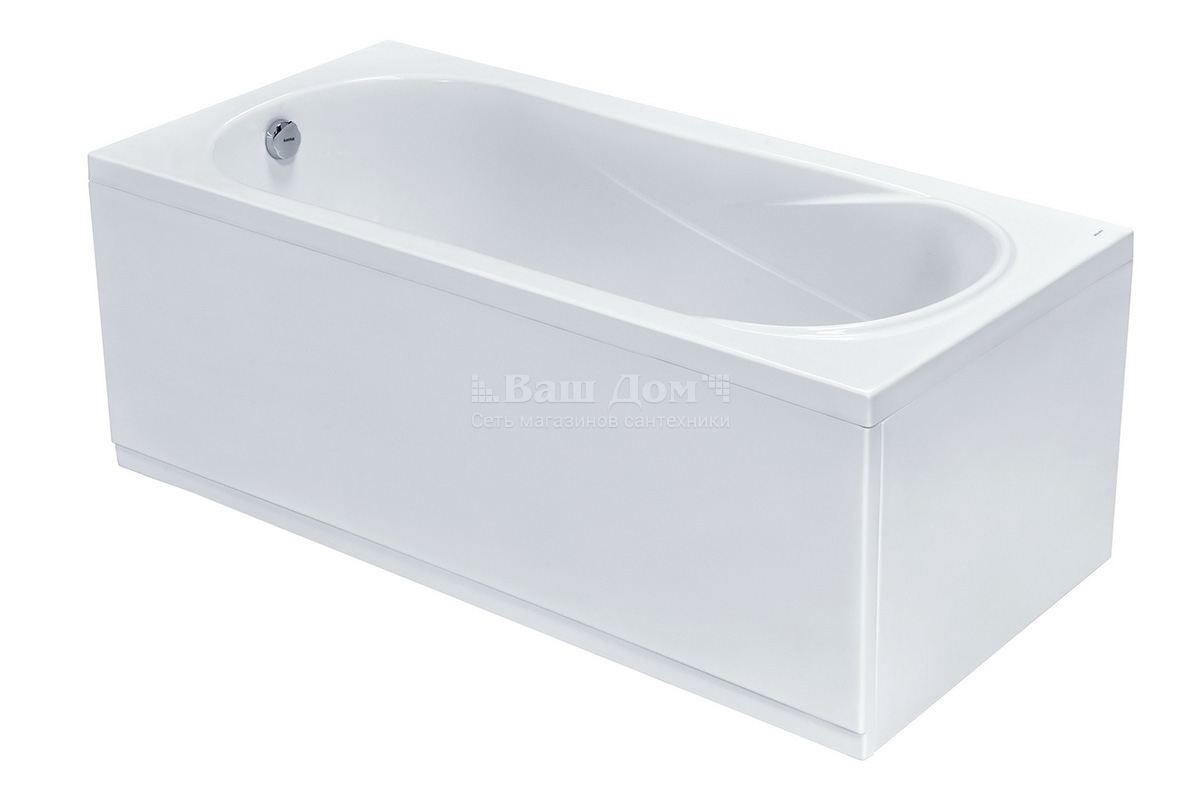 Ванна акриловая Santek Касабланка XL 180х80 см, прямоугольная 2 фото