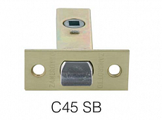 Защелка дверная Zambrotto С45 SB матовое золото