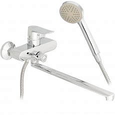 Смеситель для ванны Frud R101 R22101, длинный излив