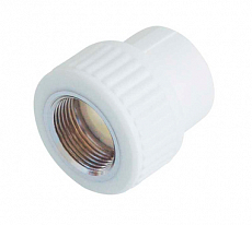 Муфта комб. вн. р. ПП 20х1/2" Kalde, белый