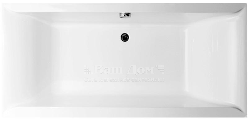 Ванна акриловая Vagnerplast Veronela 180x80 см, прямоугольная 1 фото