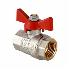 Кран шаровый Valtec VT.217.N.04, 1/2" бабочка г/г