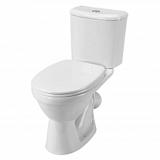 Унитаз-компакт Santek Бореаль 1.WH30.2.143, 2 режима, косой выпуск