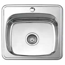 Мойка кухонная Ledeme L94848 (480*480*180) 0,8 mm, глянец, прямоугольник