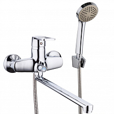 Смеситель для ванны Frud R072 R22072, длинный излив