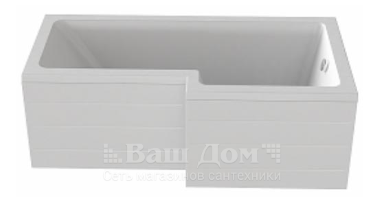 Ванна акриловая BAS Эсте 170х85 см, правая