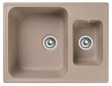 Мойка кухонная GranFest Quarz GF-Z09 1,5 чаши (620х480) песочный