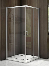 Душевой уголок Good Door Latte CR-90-C-WE 90x90, прозрачное, 5 мм