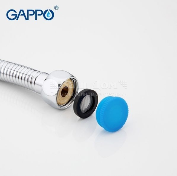 Душевой шланг Gappo G43, 150 cm, усиленный