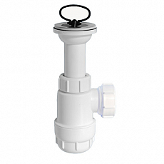 Сифон для раковины McAlpine MRW2-40 32х40 мм с интегрированным выпуском