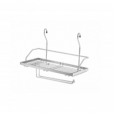 Полка Sinklight CWJ220C прямая 1-ярусная c держателем полотенца