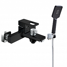 Смеситель для ванны Vieir V35-Vico V353531С, короткий излив, черный